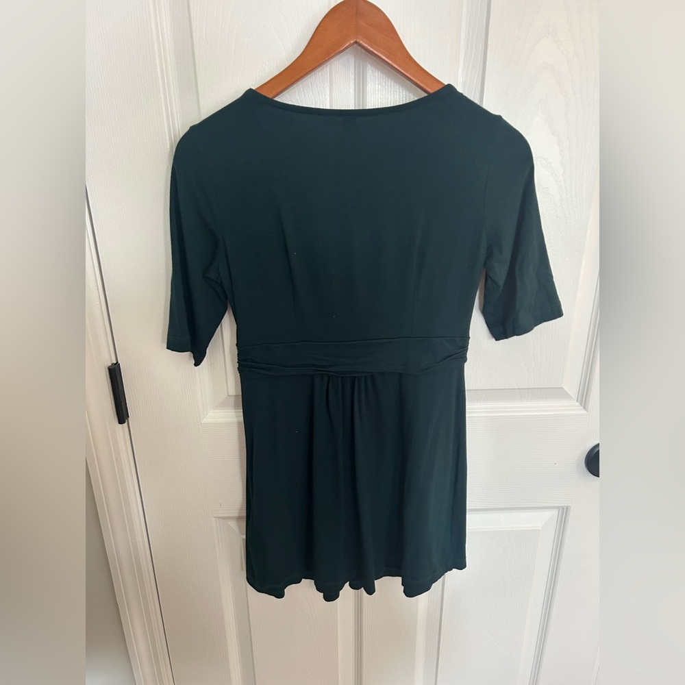 Seraphine maternity to nursing short sleeve fitted top XS - Picture 5 of 7